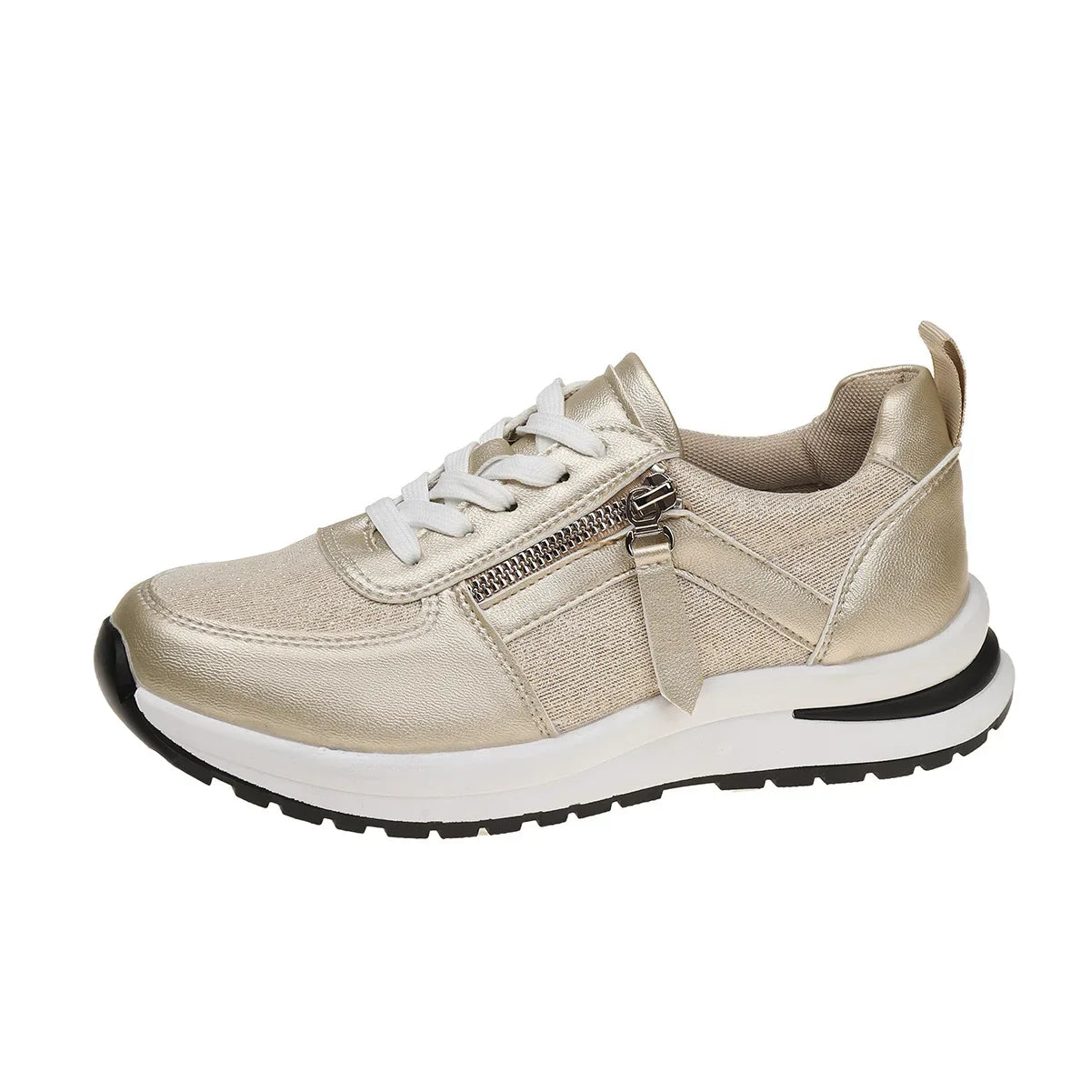 Chaussures doré argenté
