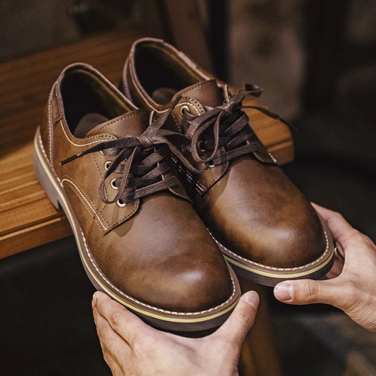Lederschuhe