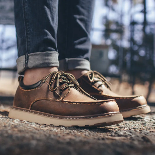 Lederschuhe