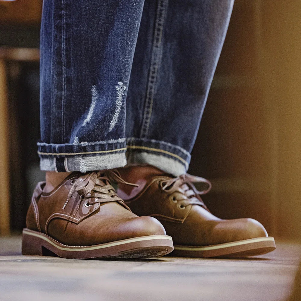 Lederschuhe