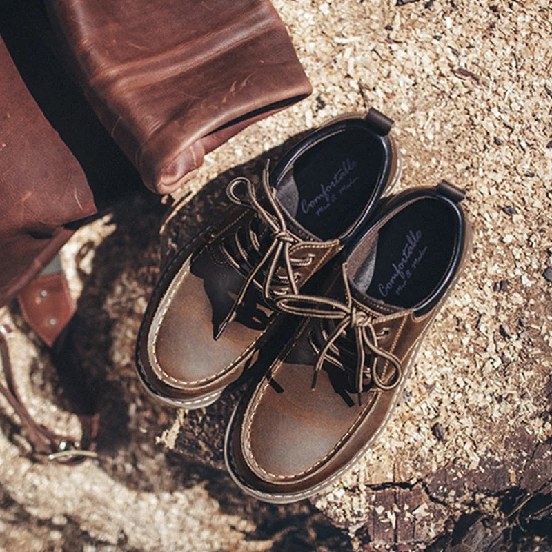 Lederschuhe