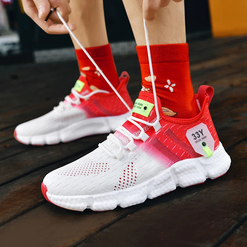 Bunte Laufschuhe