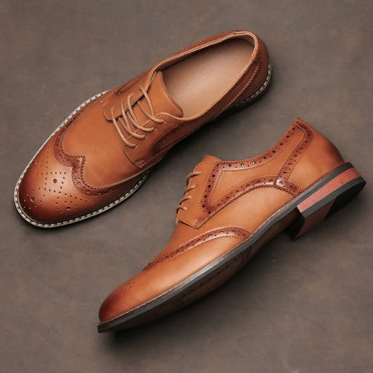 Lederschuhe